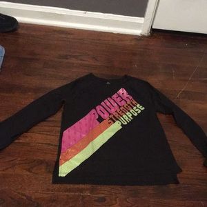 Girls long sleeve winter shirt